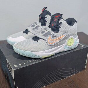 Nike KD Trey 5 X NEW 11.5 Wolf Grey Barely Volt Green White DD9538-009 Men's